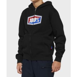 100% OFFICIAL YOUTH ZIP HOODIE